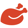 icono de pollo